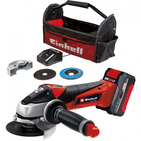 SMERIGLIATRICE EINHELL TE-AG 18 LI 4 AMP