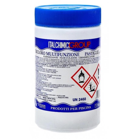 CLORO MULTIFUNZIONE PASTIGLIE 200 gr