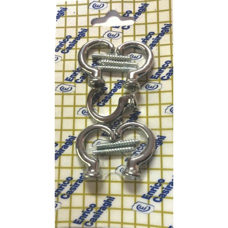 GANCI X TENDE CROMO LUCIDO BLISTER