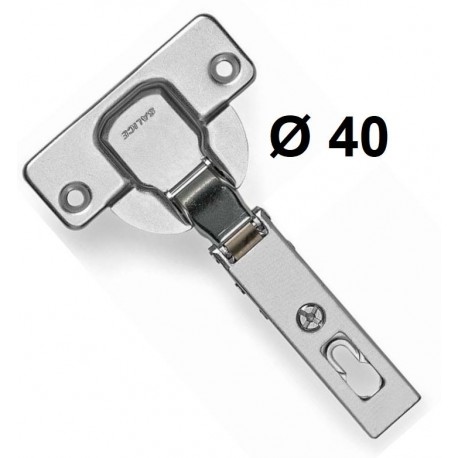 CERNIERE A SCATTO STAMPATE MM 40 SALICE SENZA BASETTA