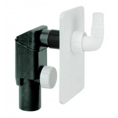 SIFONI INCASSO X LAVATRICI PLACCA ABS