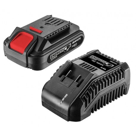 KIT ENERGY BATTERIA + CARICABATTERIA 18V