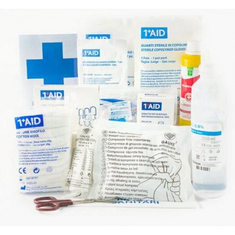 KIT RICAMBI PRIMO SOCCORSO PRSMALL003