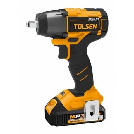 AVVITATORE AD IMPULSI BRUSHLESS TOLSEN 20V 1/2’’