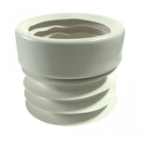 GUARNIZIONE BIANCA PVC DIRITTA X WC