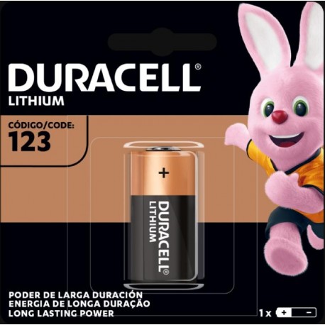 BATTERIE DURACELL LITIO 123 M3