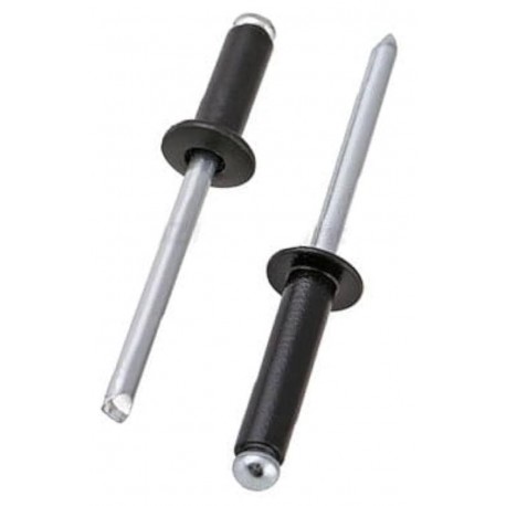 RIVETTI  ALLUMINIO T.T. NERO
