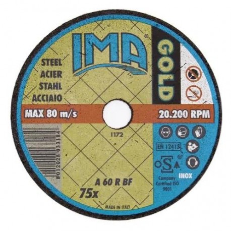 MOLE ABRASIVE DA TAGLIO MINI X FERRO ED ACCIAIO