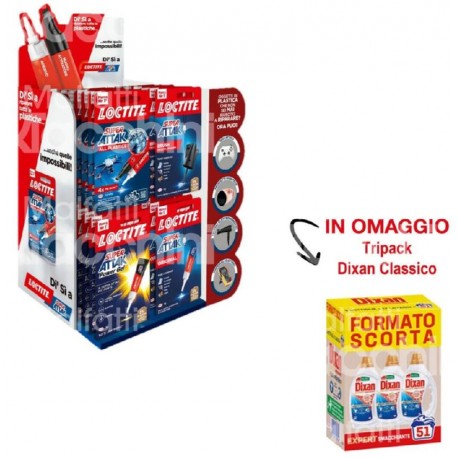 ESPOSITORE SUPER ATTAK ASSORTITI + OMAGGIO
