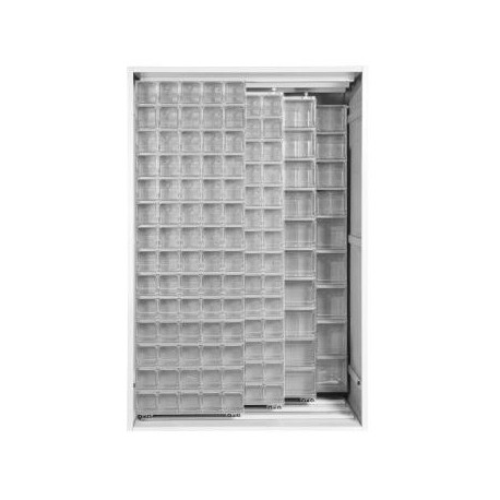 ARMADIO PORTAMINUTERIE PANNELLI SCORREVOLI  CB 400/3 GRIGIO