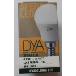 LAMPADE LED DURA SFERA E14 5.5 W LC