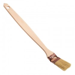 PENNELLESSE PIEGATE MANICO LEGNO SERIE 110 ORO mm 60