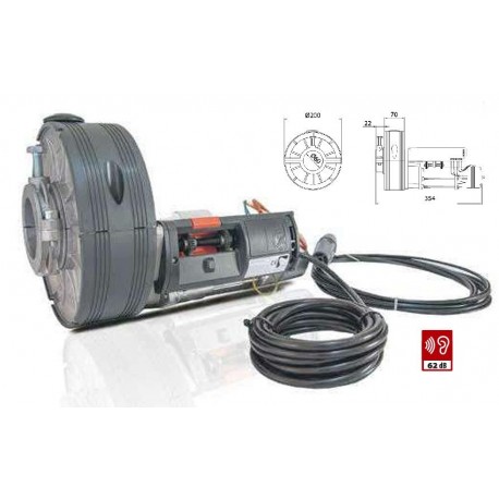 MOTORE PER SERRANDE MOD. SPIN180E TWISTER 600/200EF 180 Nm