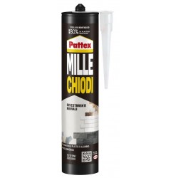ADESIVO MILLECHIODI PANNELLI PVC cartuccia gr. 450