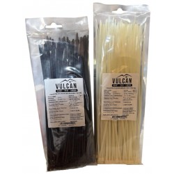 FASCETTE PER CABLAGGIO IN NYLON VULCAN CLASSE N-66 nero mm 250x3.6