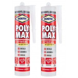ADESIVO BOSTIK POLYMAX CRISTAL EXP. 2X300GE