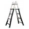 SCALA TELESCOPICA  MISTO ALLUMINIO metri 3,85 Gr. 4+4