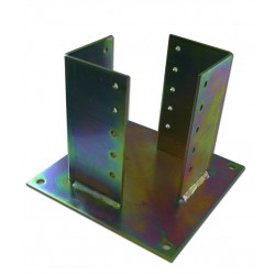 SUPPORTO A PAVIMENTO X TRAVI mm 140x140