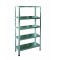 KIT SCAFFALI IN LAMIERA AD INCASTRO ZINCATI cm 100x40 H. cm 185