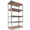 KIT SCAFFALI CON RIPIANI MDF cm 90x40x180