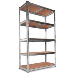 KIT SCAFFALI CON RIPIANI MDF cm 90x40x180